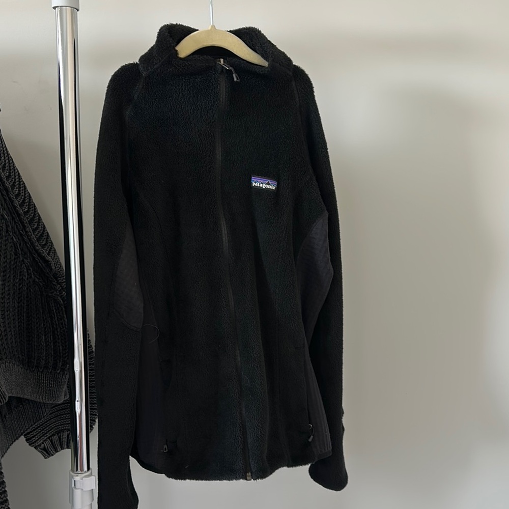 Patagonia Black Utility Jacket Fleece Outdoor